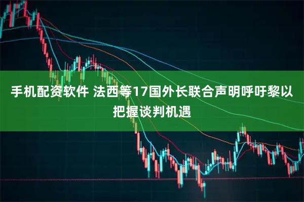 手机配资软件 法西等17国外长联合声明呼吁黎以把握谈判机遇